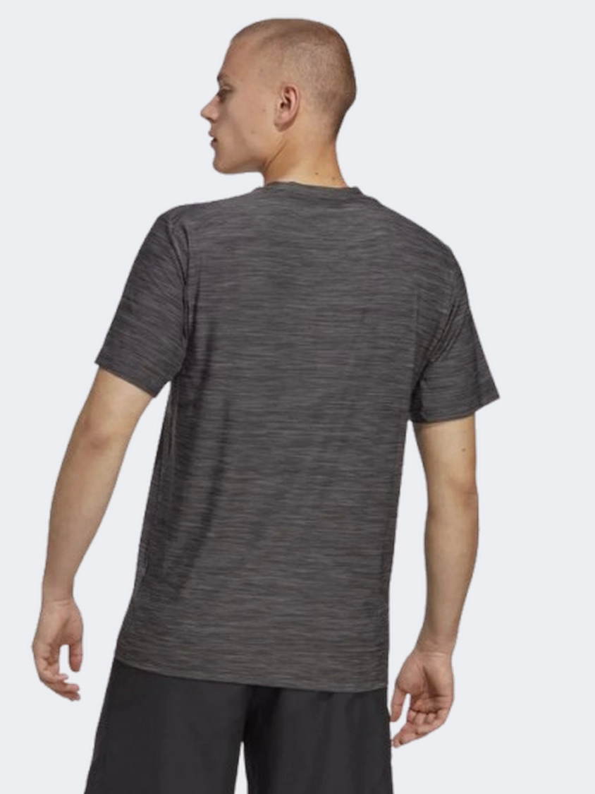 Adidas Essentials Stretch Men Training T-Shirt Black/Grey