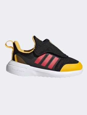 Adidas Fortarun Infant-Unisex Sportswear Shoes Black/Red/Gold