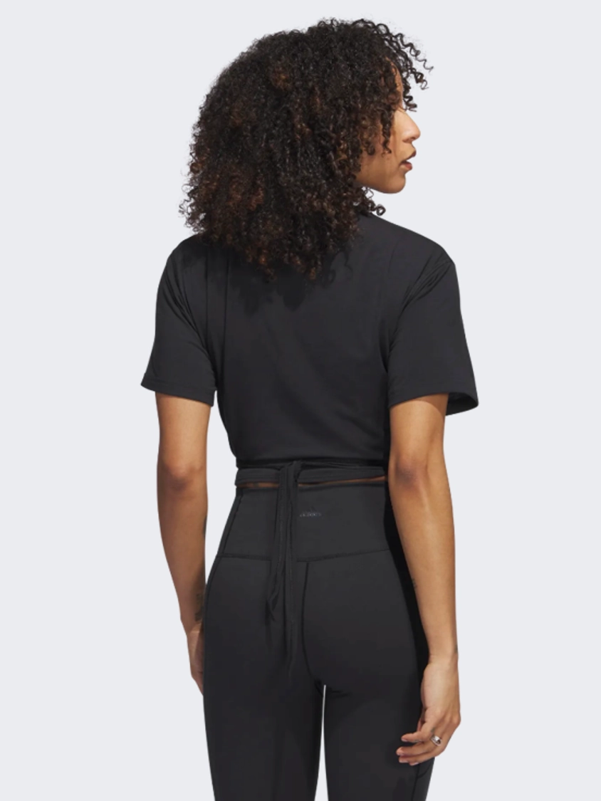 Adidas Yoga Studio Women Training T-Shirt Black