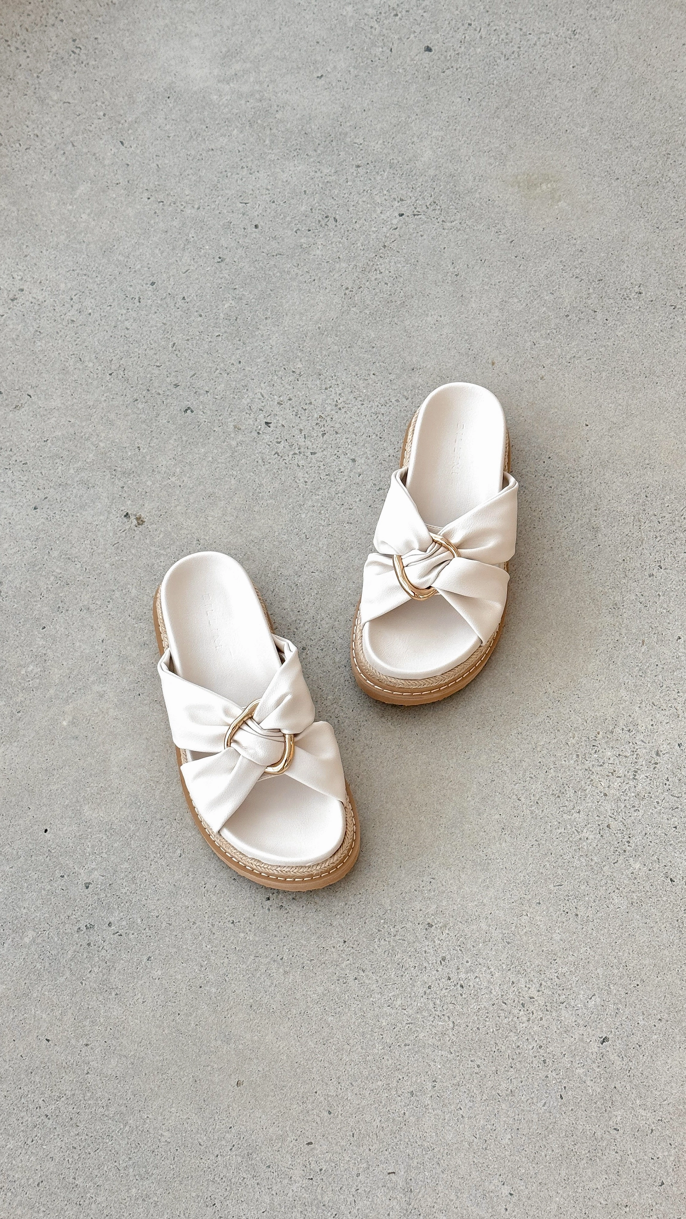 Ambrose Slides - Ivory