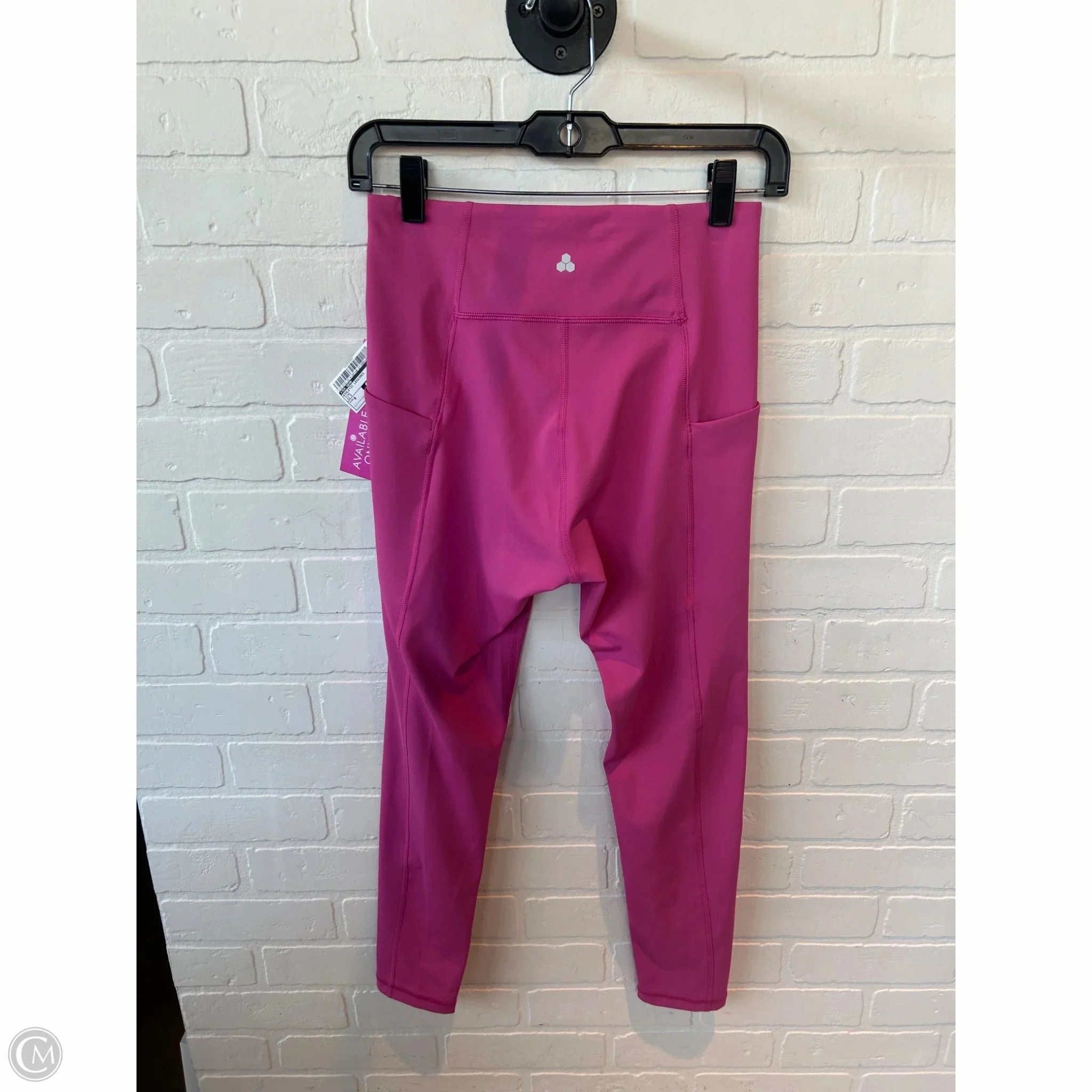 Athletic Leggings By Tek Gear In Pink, Size: 8
