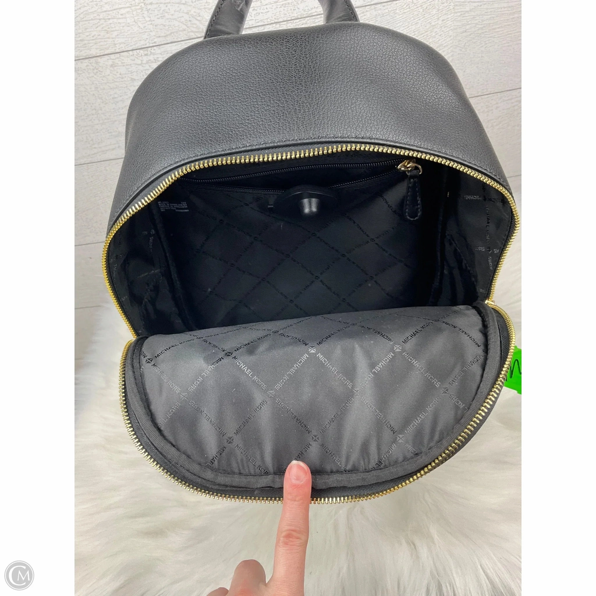 Backpack Designer By Michael Kors, Size: Medium