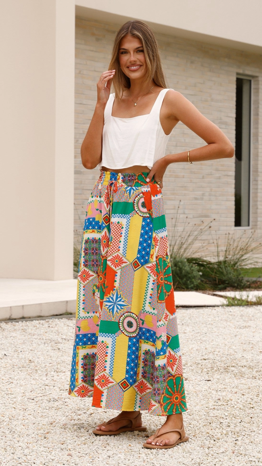 Belinda Pants - Dazzle Print
