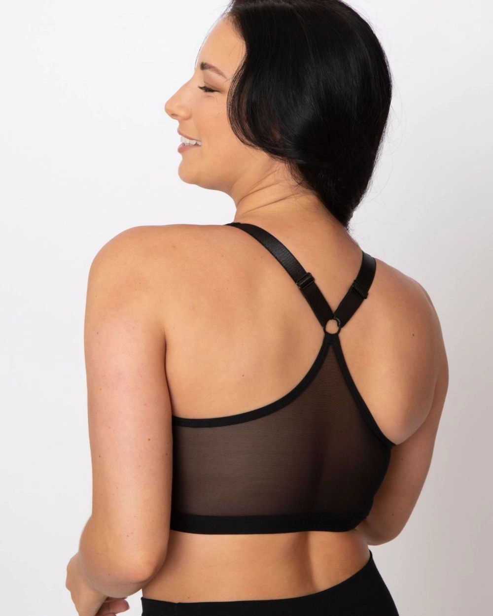 Bianca Pocketed Compression Front Close Wireless Bra