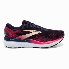 Brooks Ghost 16 - Peacoat - Raspberry - Apricot