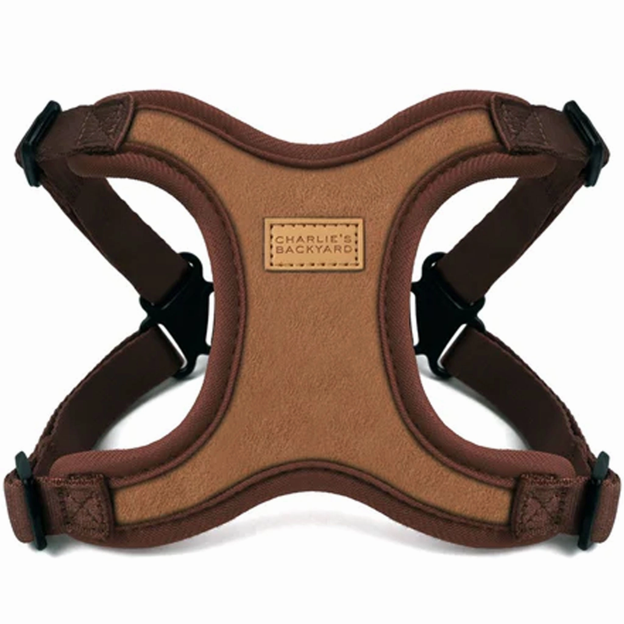 Charlie's Backyard Comfort Dog Harness - Brown