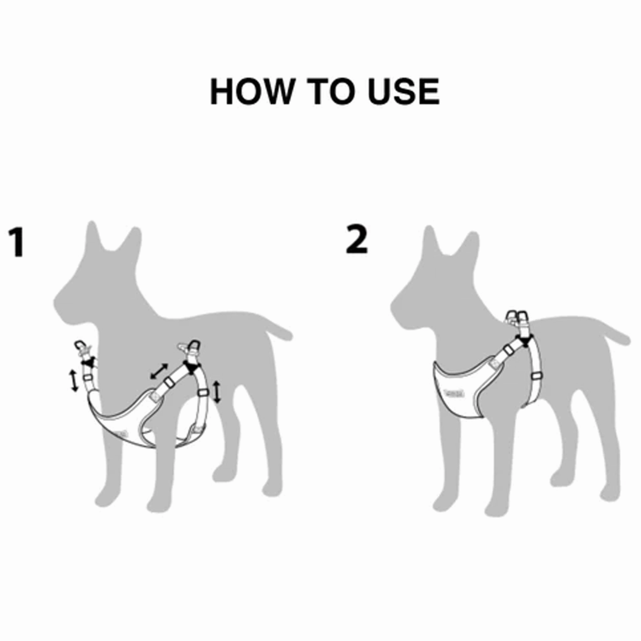 Charlie's Backyard Comfort Dog Harness - Red