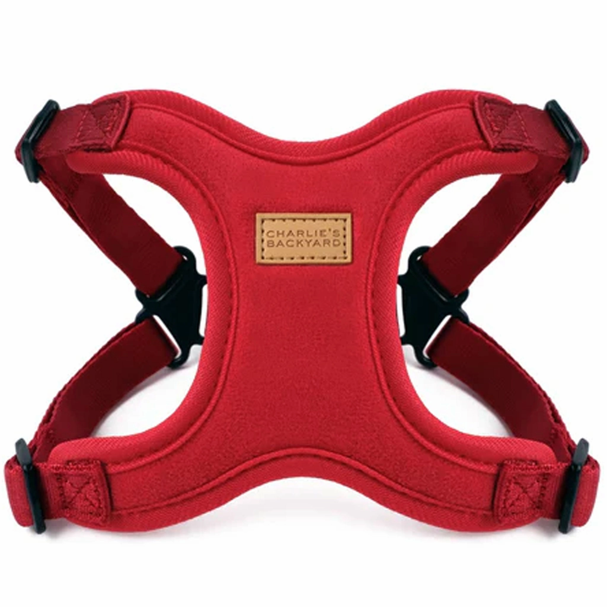 Charlie's Backyard Comfort Dog Harness - Red