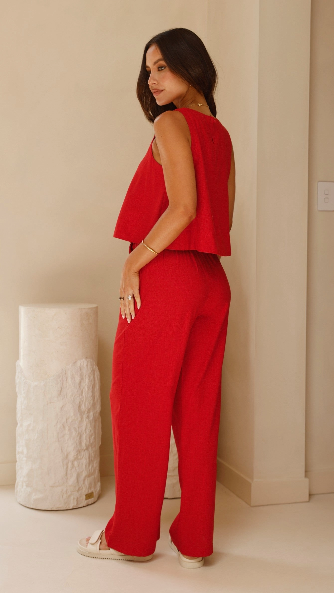 Charmain Top - Red