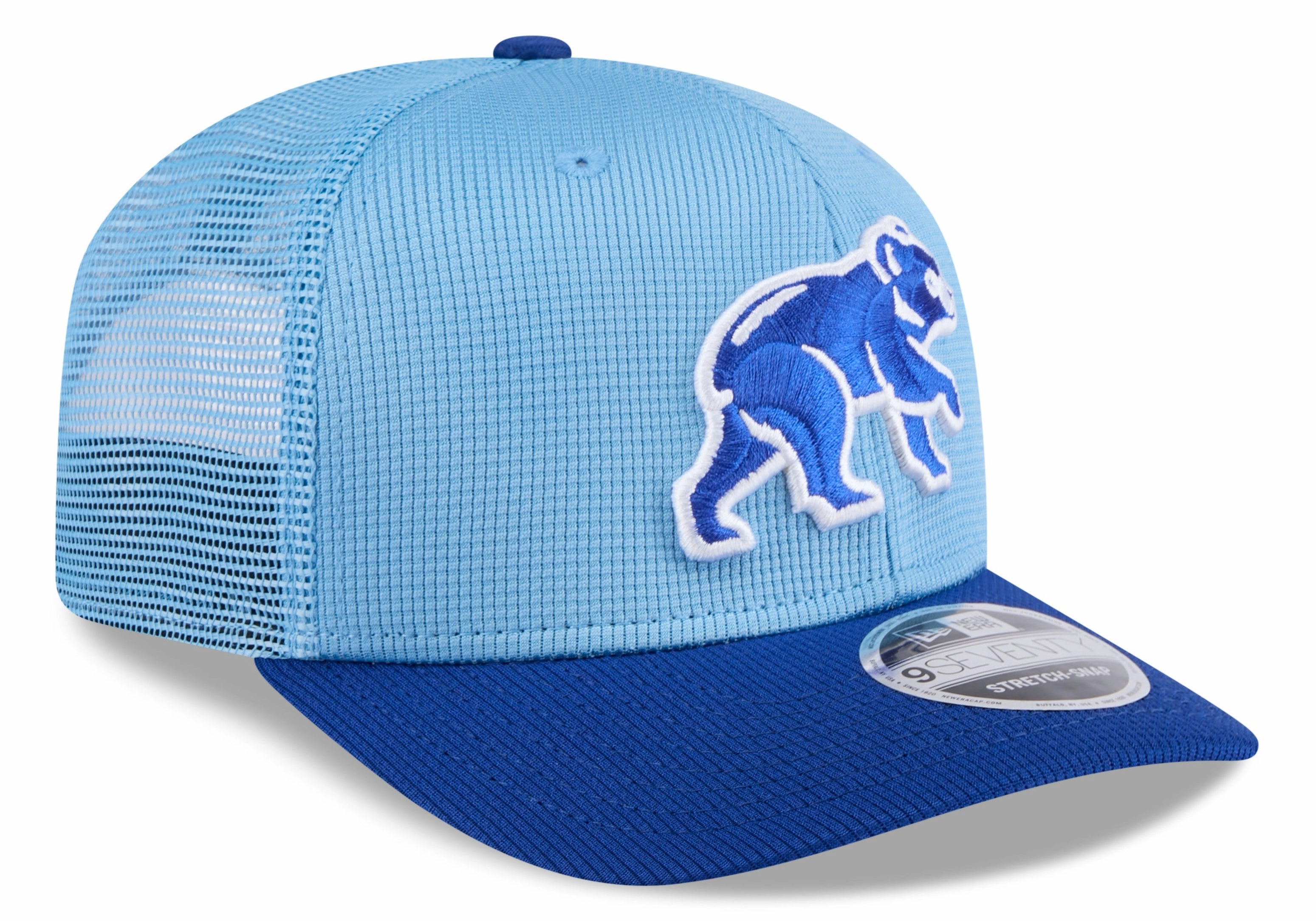 Chicago Cubs New Era Blue 2025 Spring Training 9SEVENTY Trucker Hat