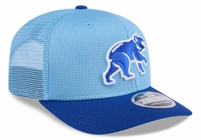 Chicago Cubs New Era Blue 2025 Spring Training 9SEVENTY Trucker Hat
