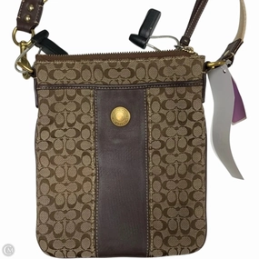 Crossbody Designer By Coach, Size: Small