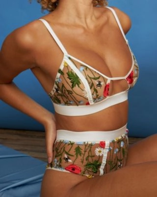 Flora Soft Cup Bralette