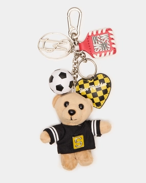 GOAL BAG CHARM BLACK/YELLOW