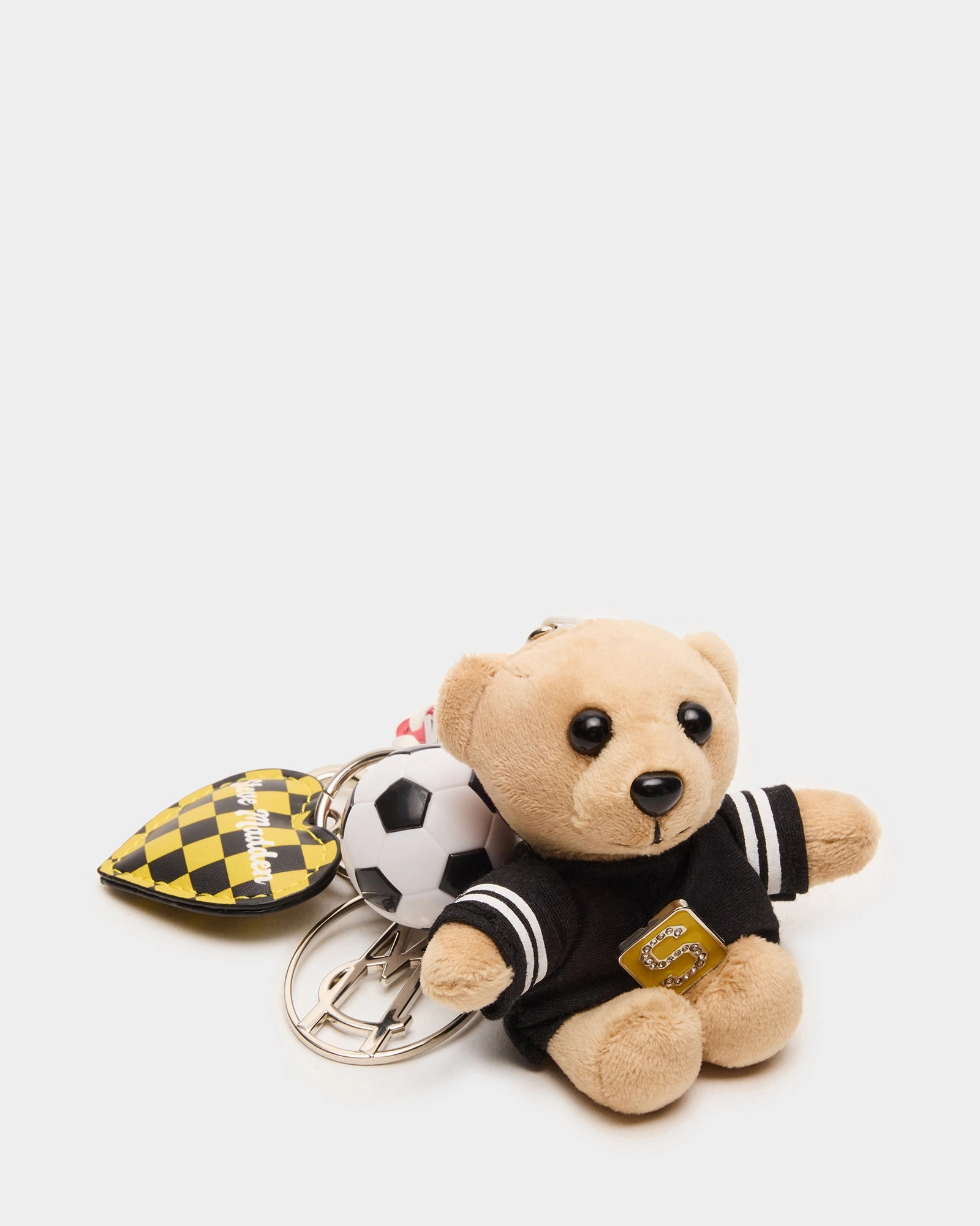 GOAL BAG CHARM BLACK/YELLOW