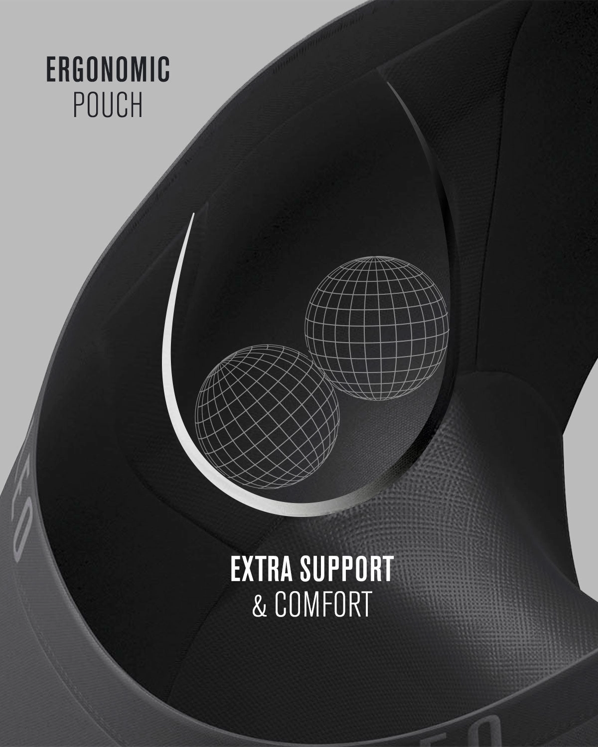 High-Tech Mesh Boxer Brief with Ergonomic Pouch