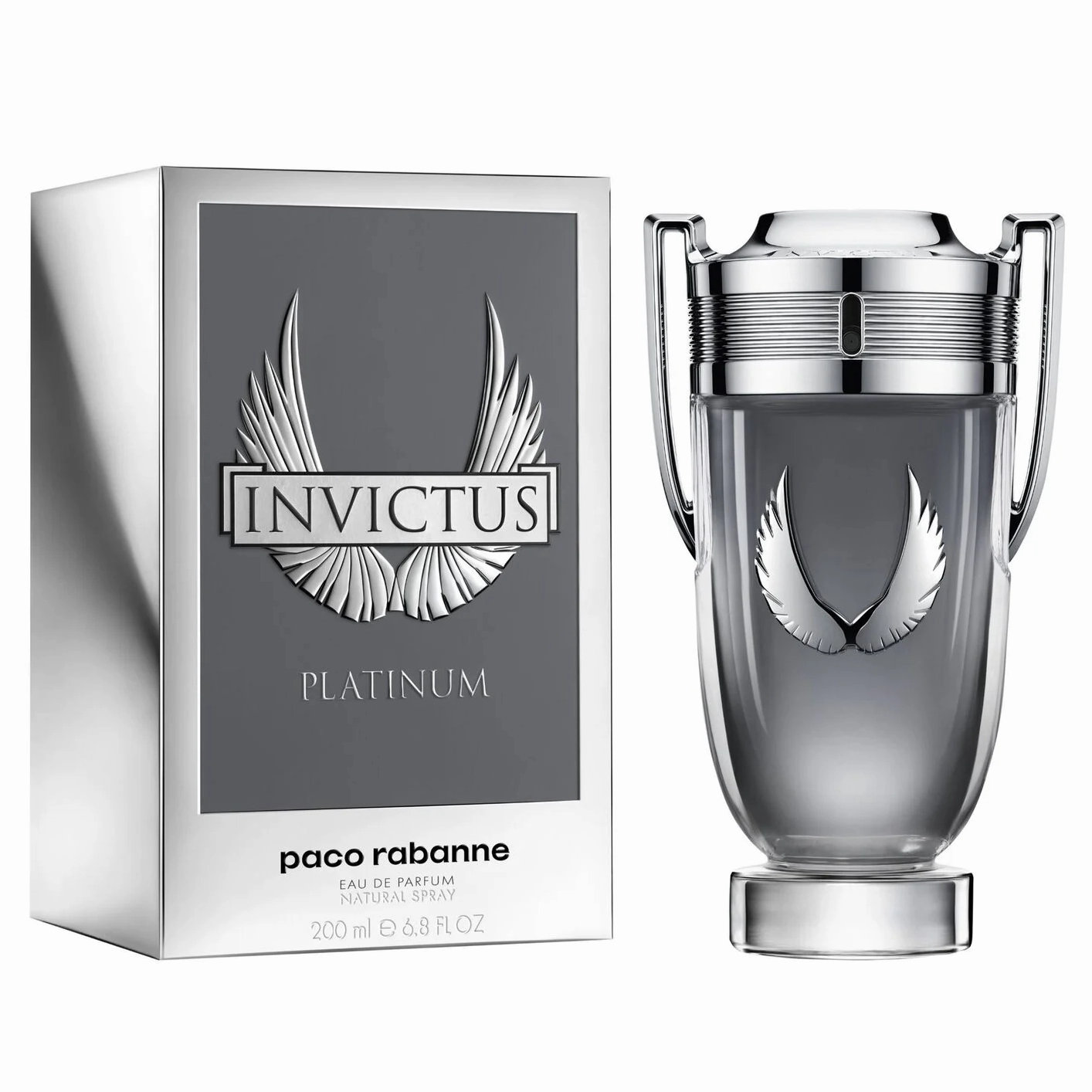 Invictus Platinum by Paco Rabanne 200ml EDP