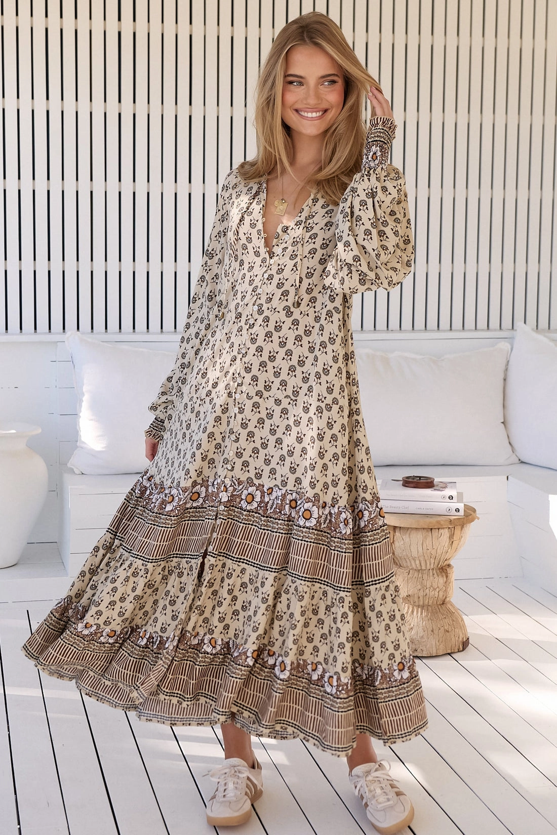 Jaase Rowie Maxi Dress Louella Print