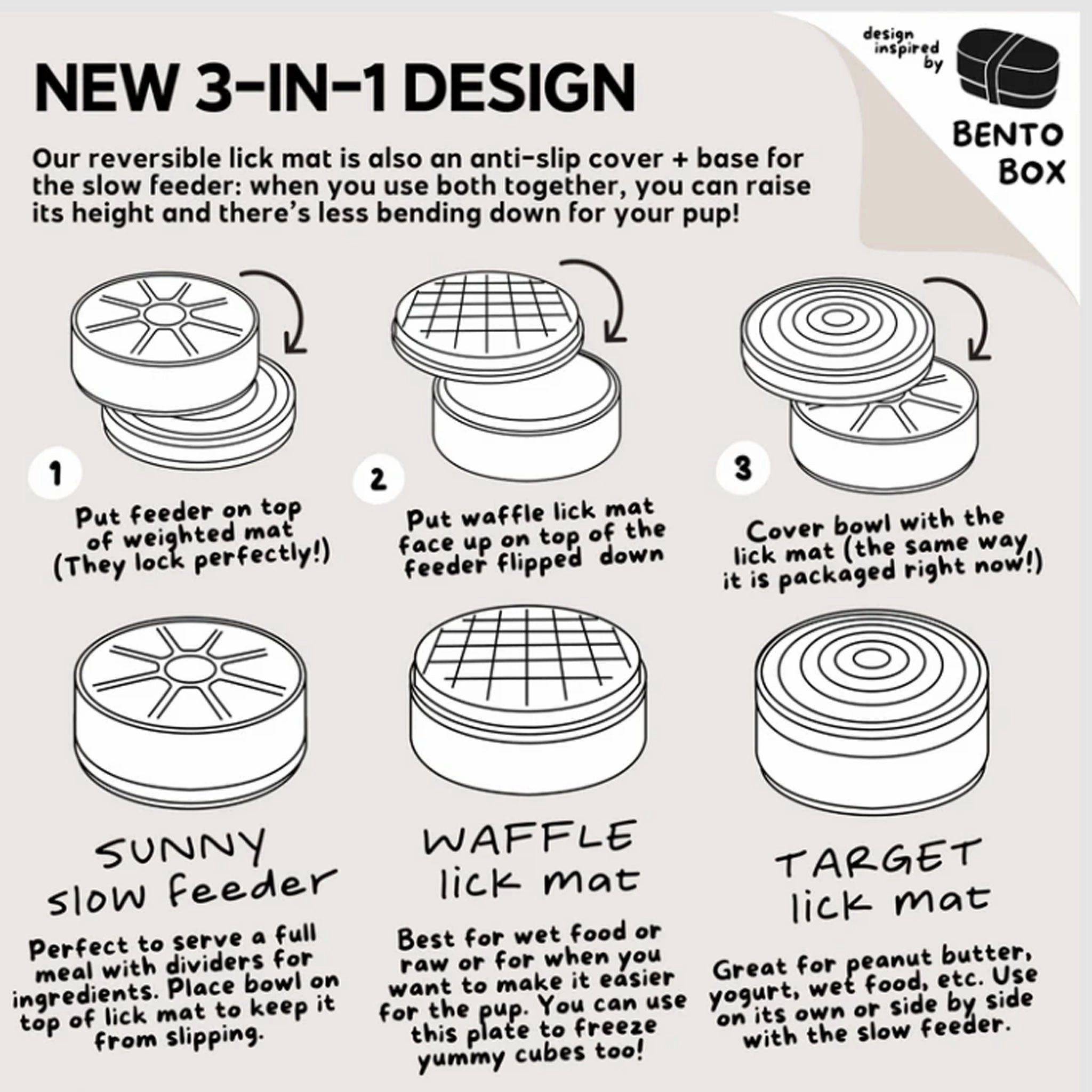 Lambwolf Bento Bowl - Beige