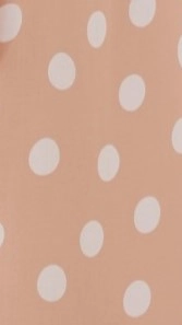 Lyssa Mini Dress - Beige/White Spot