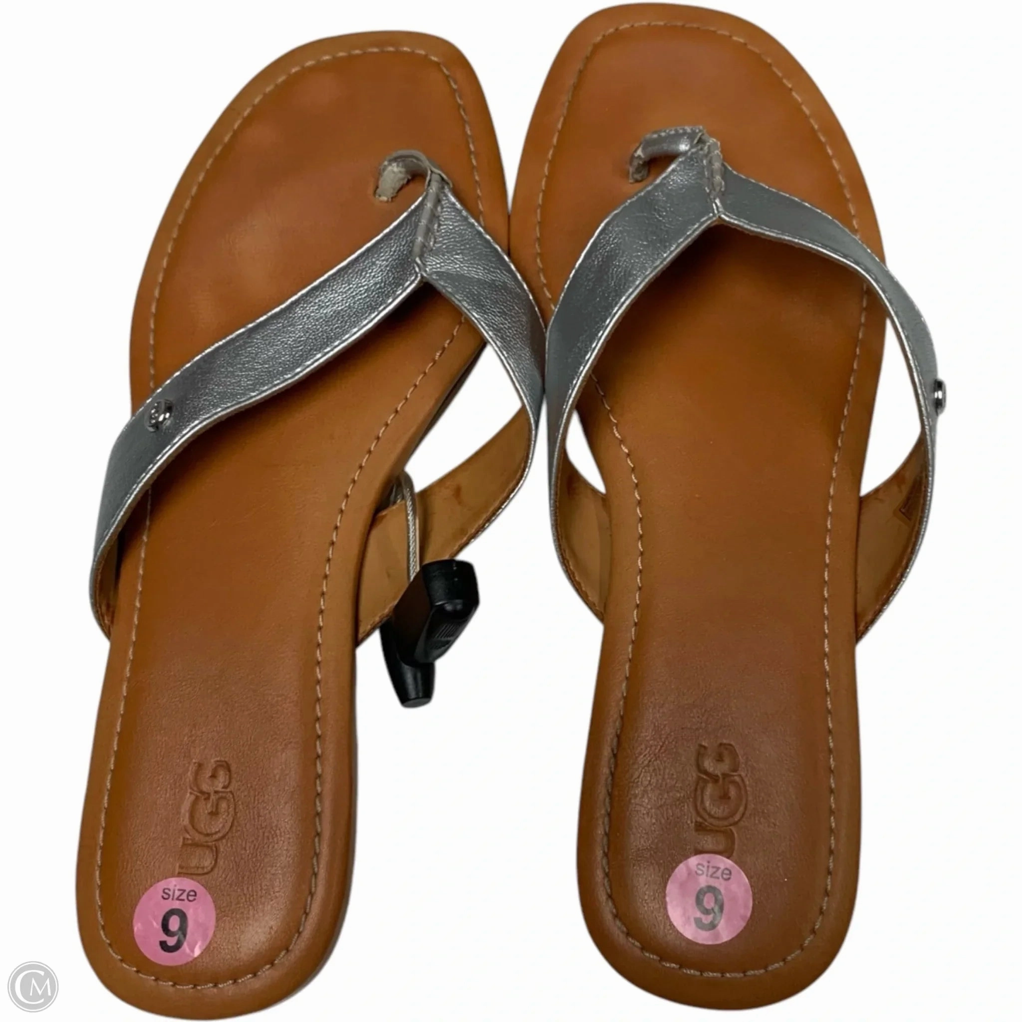 Sandals Designer By Ugg In Brown, Size: 9