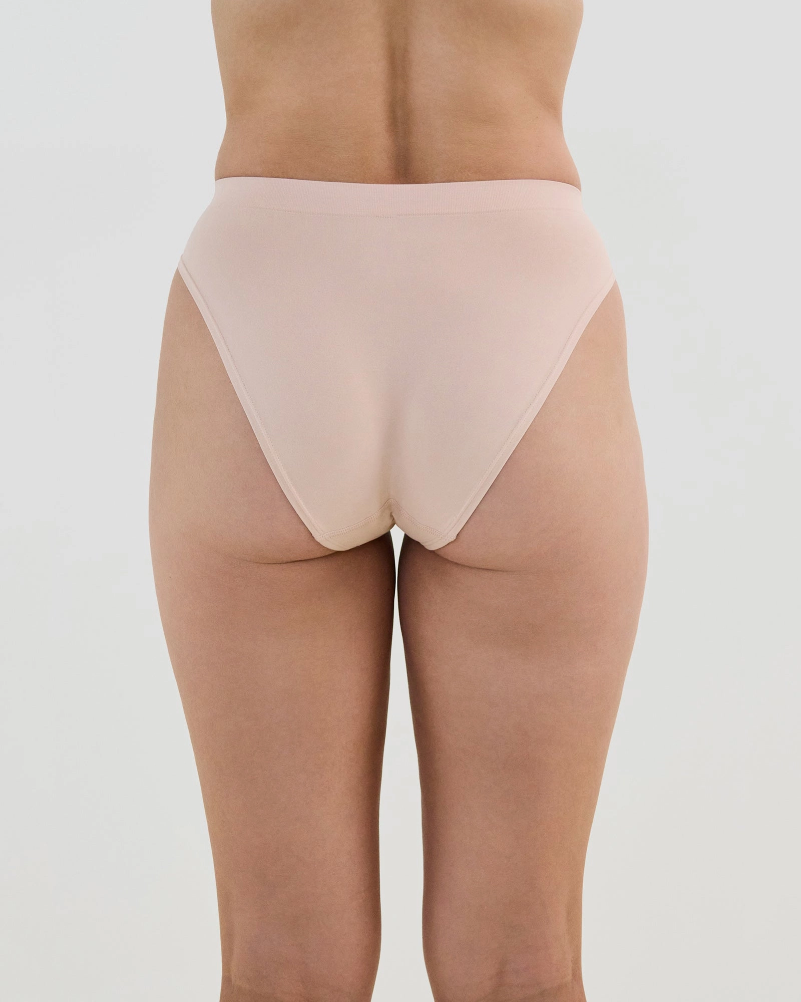 Seamless Soft High Cut Brief
