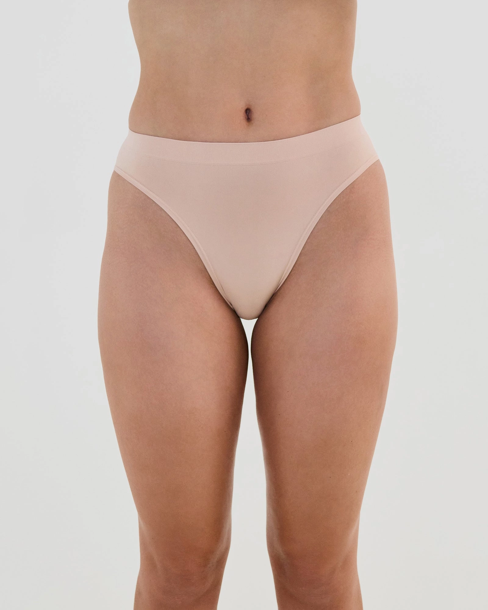 Seamless Soft High Cut Brief
