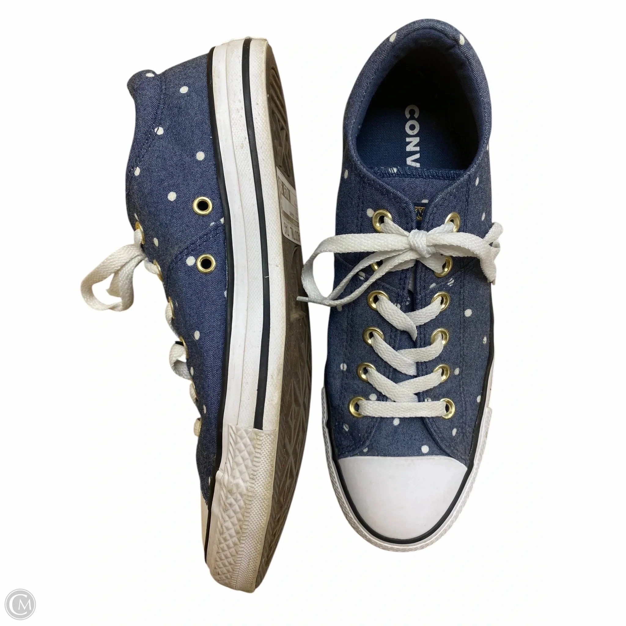 Shoes Sneakers By Converse In Blue, Size: 9
