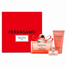 Signorina Unica by Salvatore Ferragamo 100ml EDP 3pc Gift Set