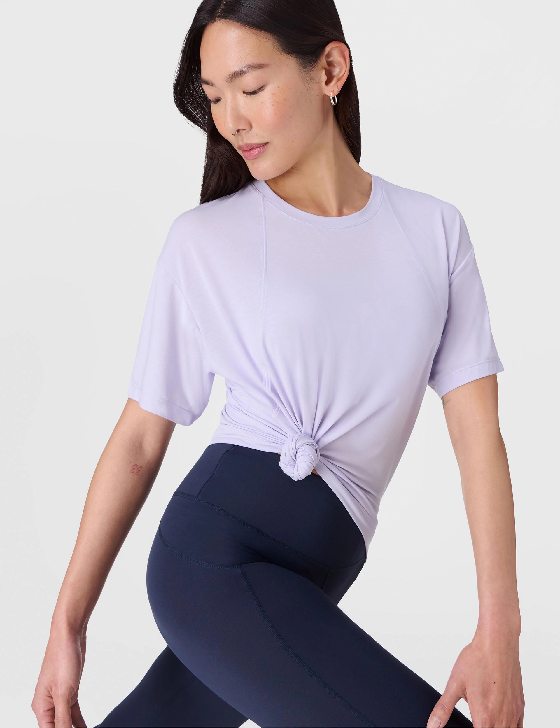 Soft Flow Studio T-Shirt - Heather Purple