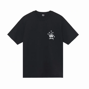 Stüssy Regal Crown T-shirt Black