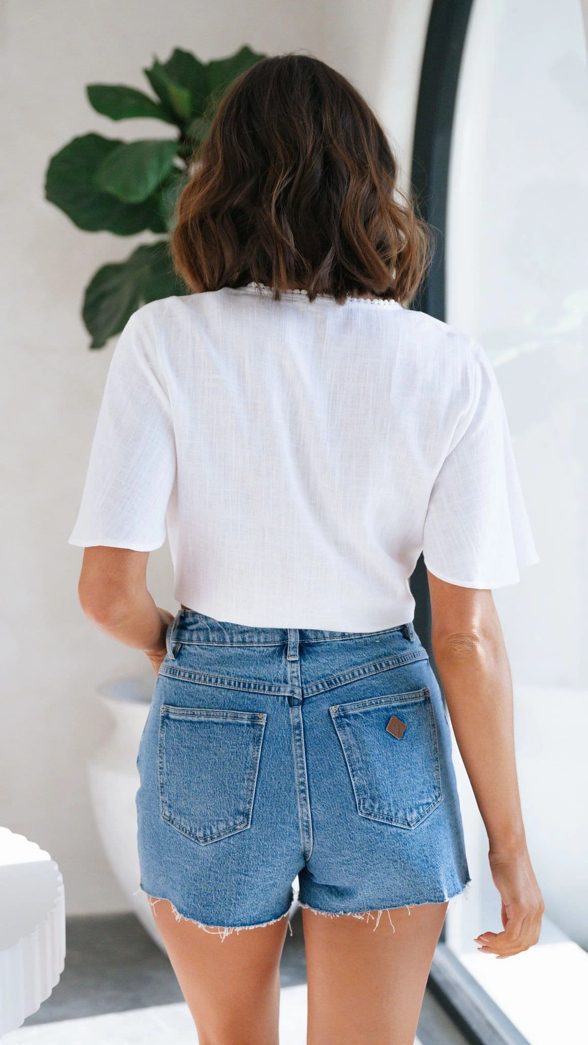 Sway Top - White
