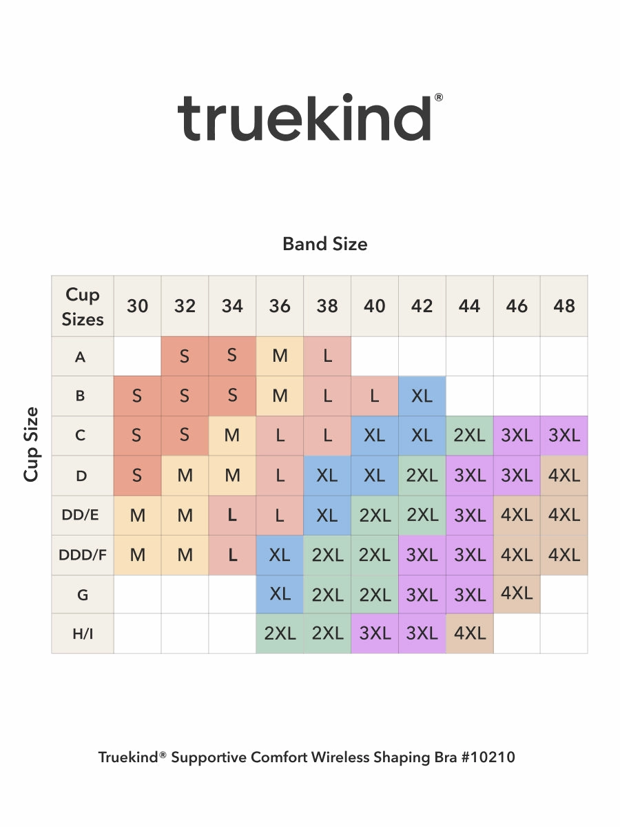 Truekind® Supportive Comfort Wireless Shaping Bra
