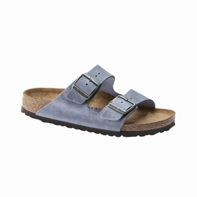 Unisex Arizona Soft Footbed (Oiled Leather) - Dusty Blue
