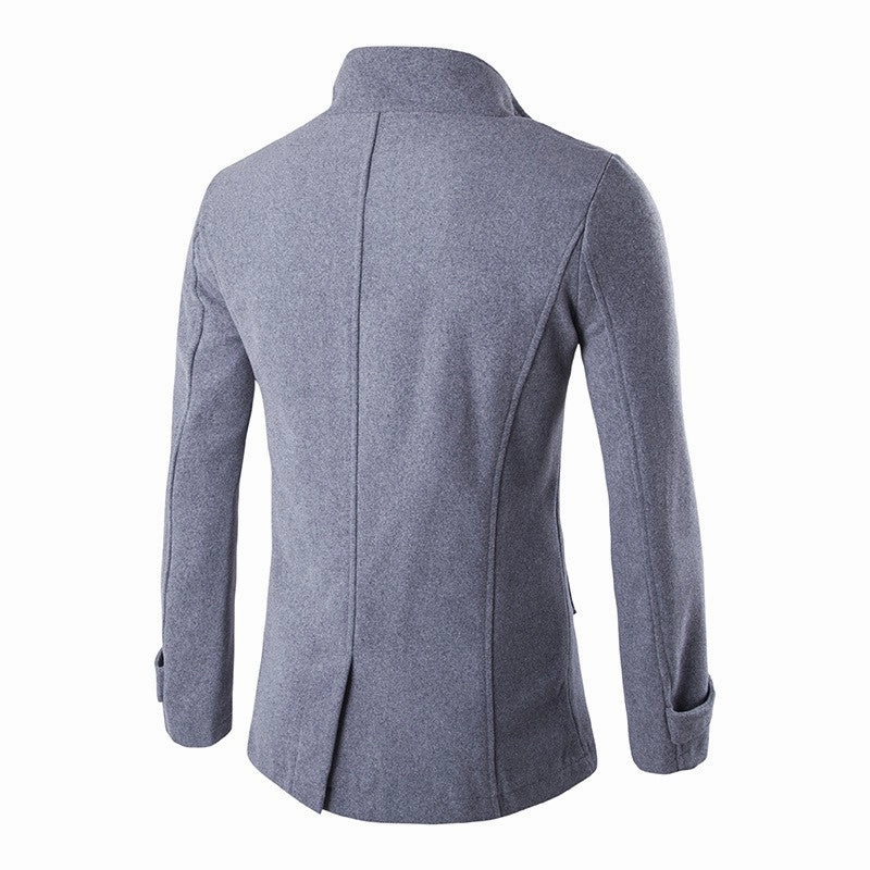 West Louis™ England Business Double Breasted Trench Coat