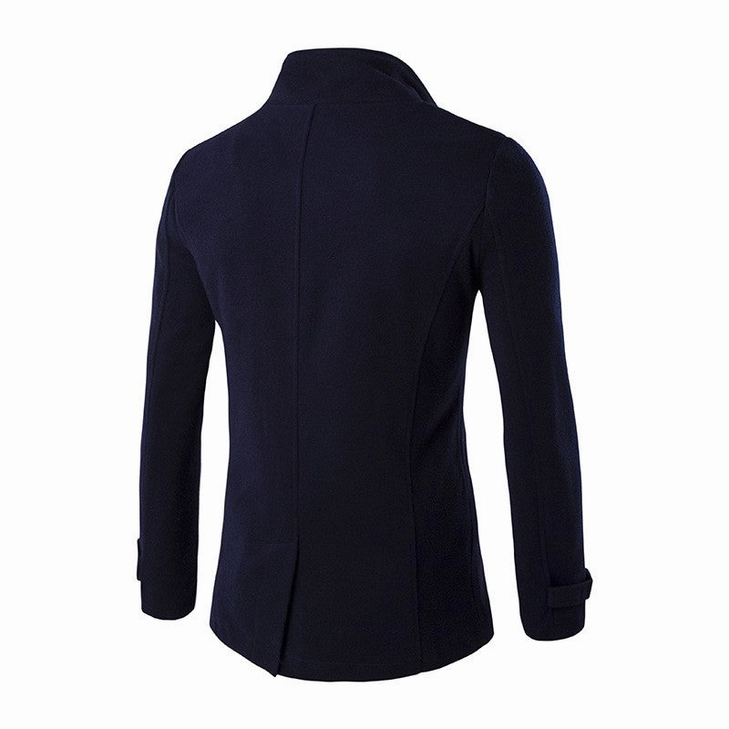 West Louis™ England Business Double Breasted Trench Coat