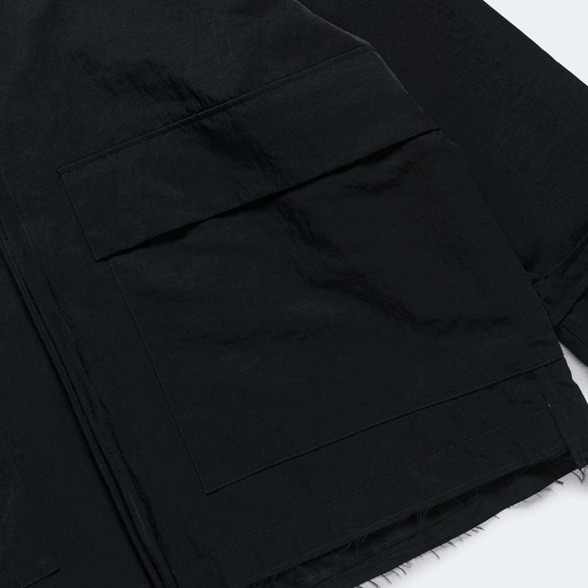 XXL Outdoor Jacket - Black WR Nylon